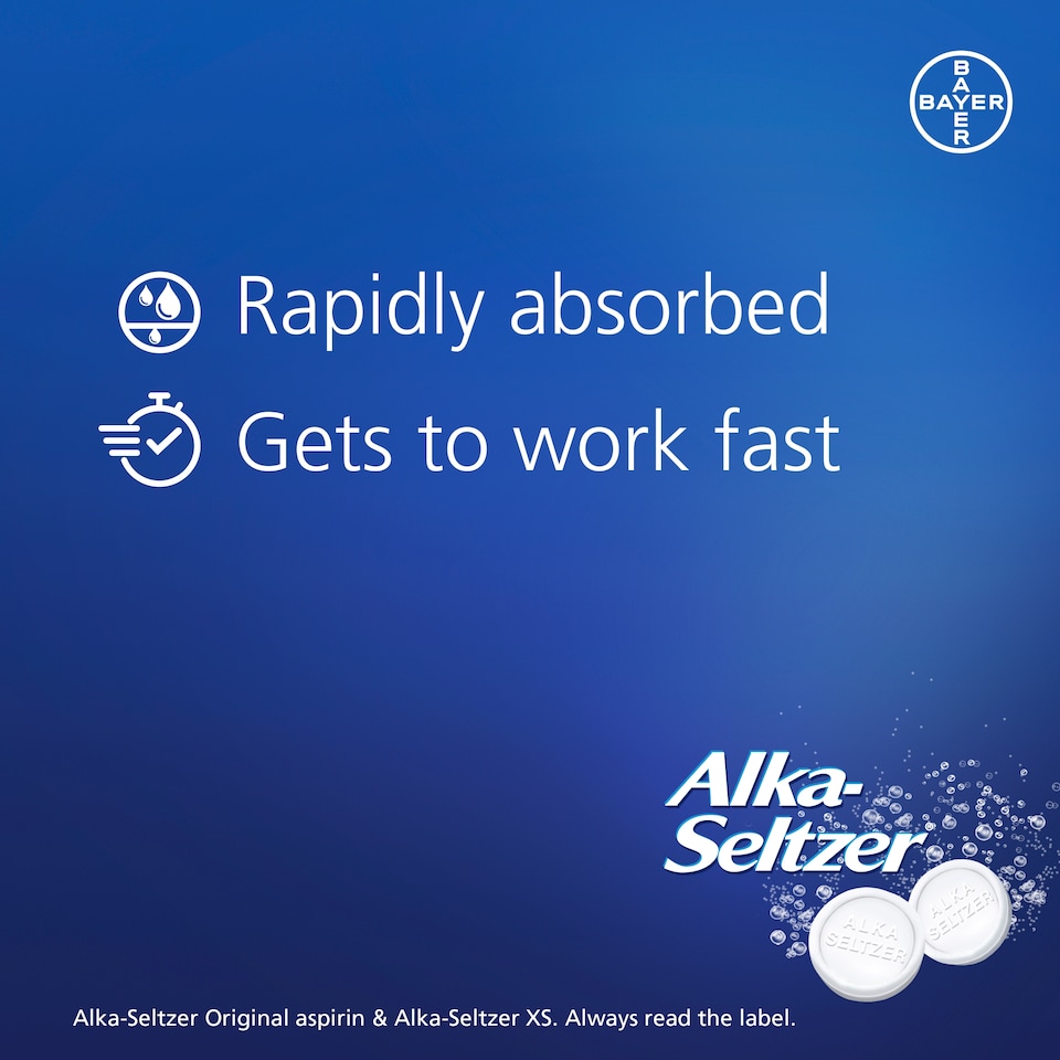 image 1 of ALKA SELTZER XS Double Action Tablets 20 pack