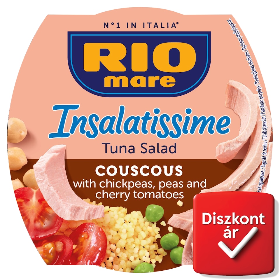 Rio Mare Insalatissime kuszkuszos tonhalsaláta 160 g