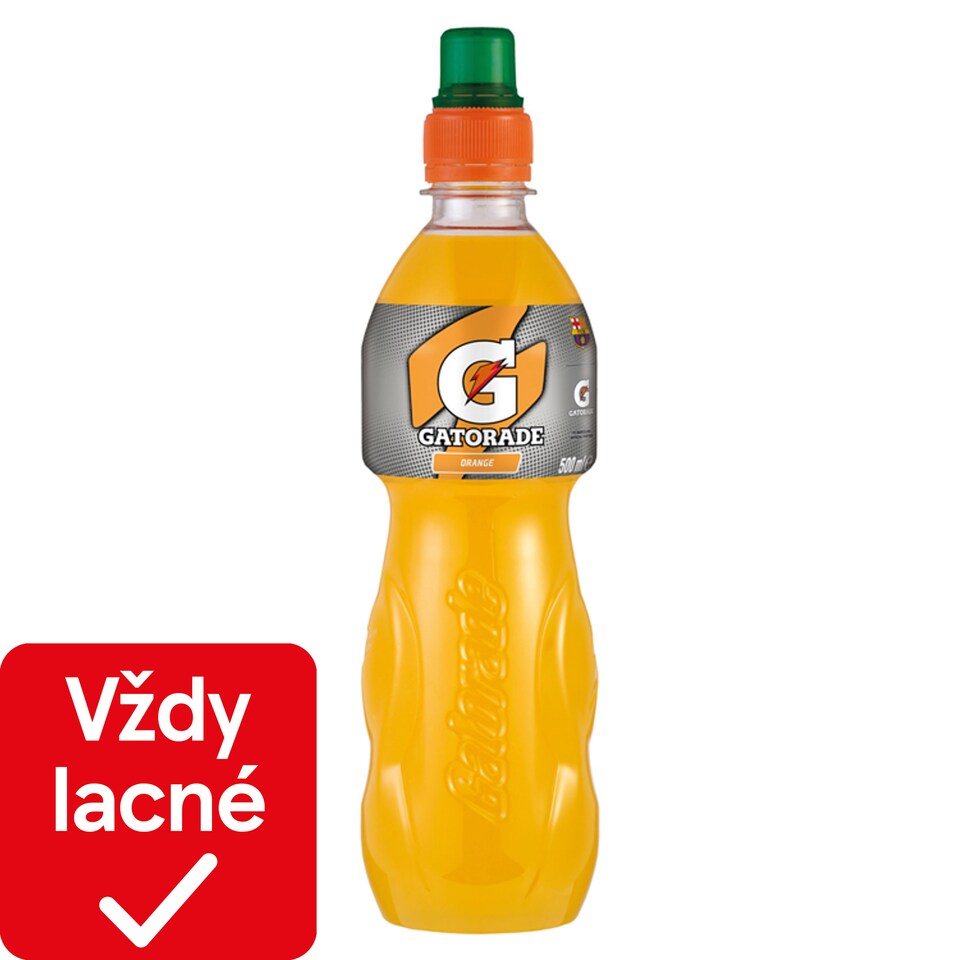 Gatorade Orange Soft Flavoured b´Beverage with Orange Flavour 500 ml