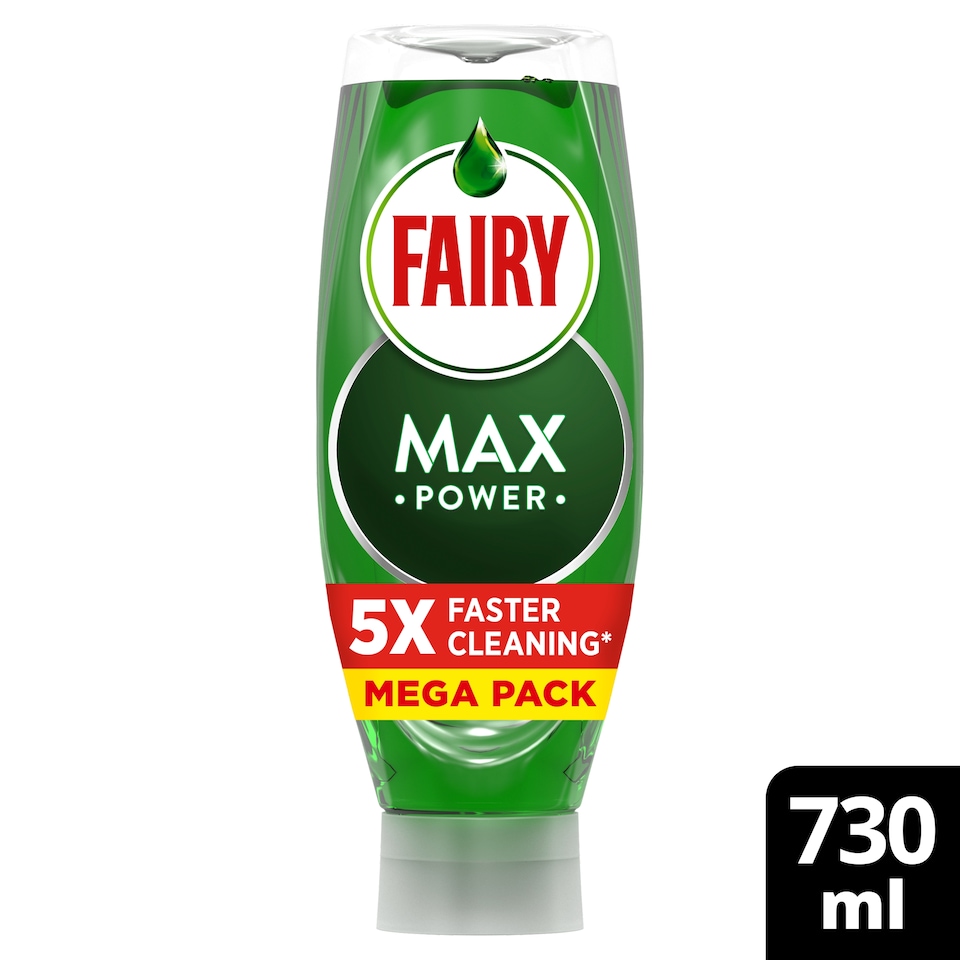 image 1 of Fairy Max Power Original Washing Up Liquid 730ml