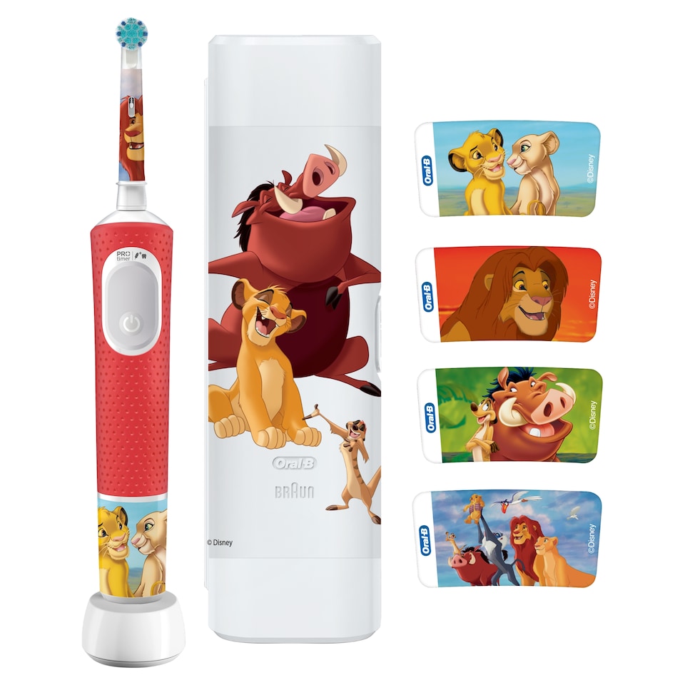 Obrázek 1 pro produkt Oral-B Pro Kids Lví Král Elektrický Zubní Kartáček S Designem Od Brauna