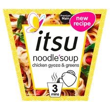 itsu chicken gyoza & greens noodle soup 242g