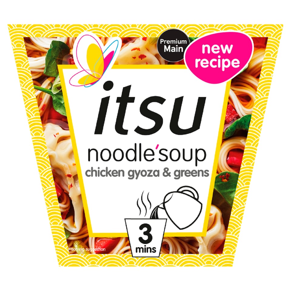 image 1 of itsu chicken gyoza & greens noodle soup 242g