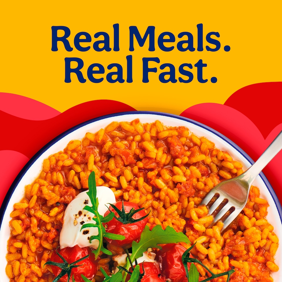 image 1 of Bens Original Favourites Risotto Tomato and Italian Style Herbs Microwave Rice Instant Meal 250g
