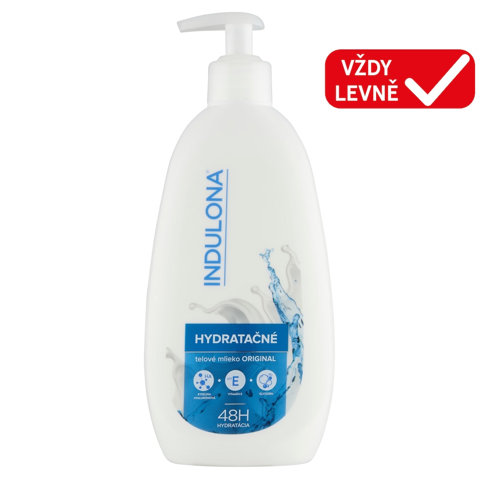 Obrázek 1 pro produkt Indulona Original hydratační tělové mléko 400ml