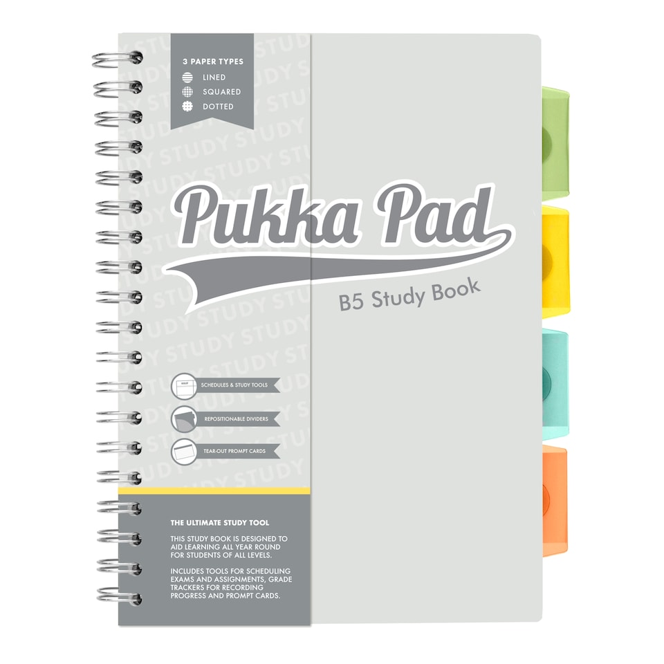 Pukka B5 Study Book