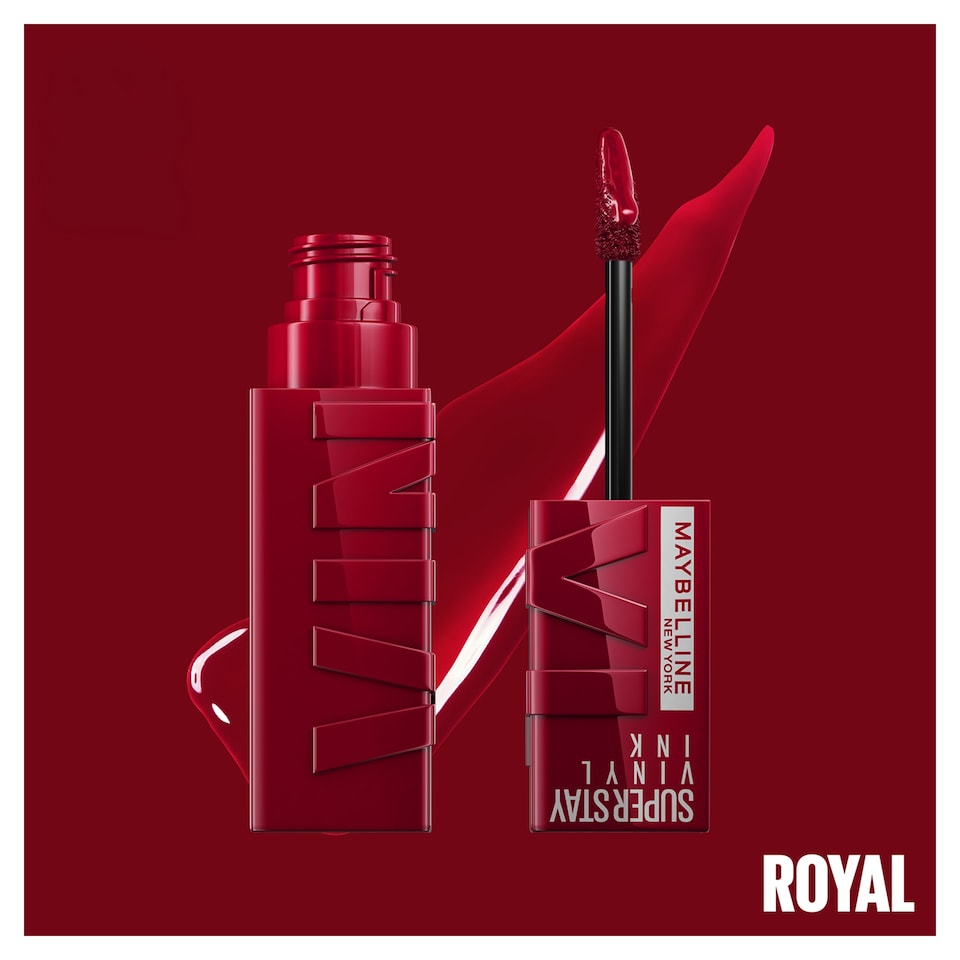image 1 of Maybelline Superstay Vinyl Ink No 55 Royal