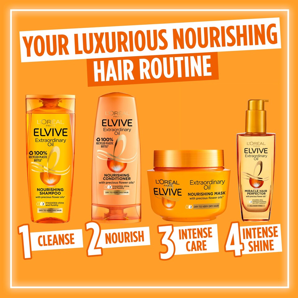 image 1 of L'oreal Elvive Extraordinary Oil Dry Hair Conditioner 400Ml