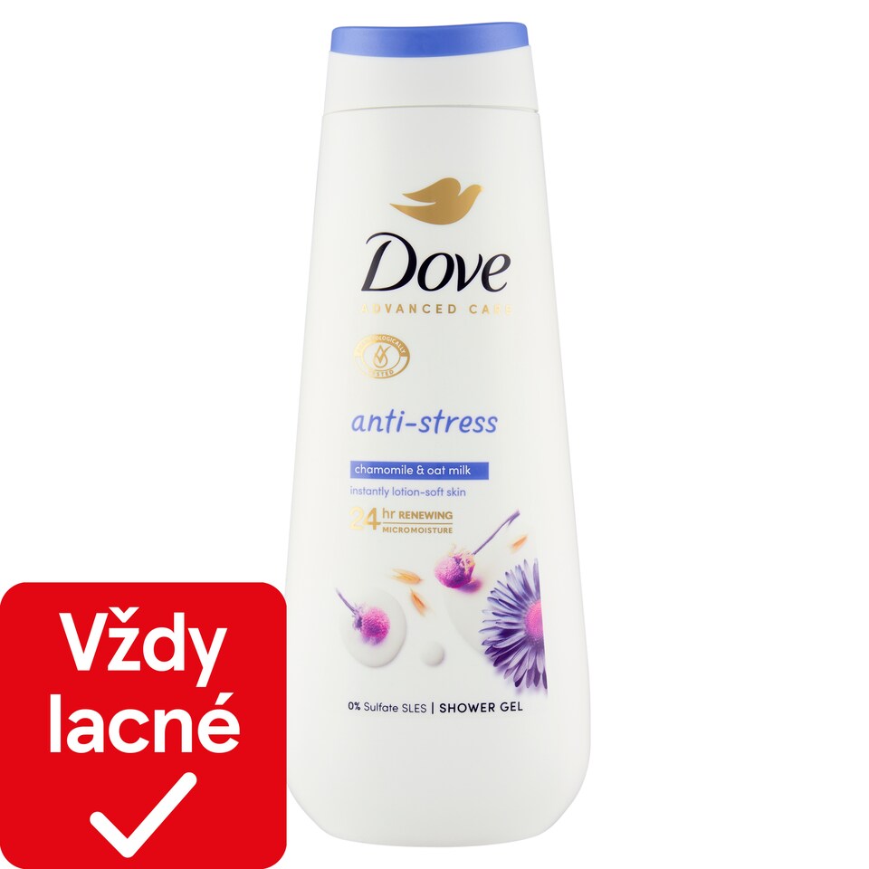 obrázok 1 z Dove Advanced Care Antistress sprchovací gél 600 ml