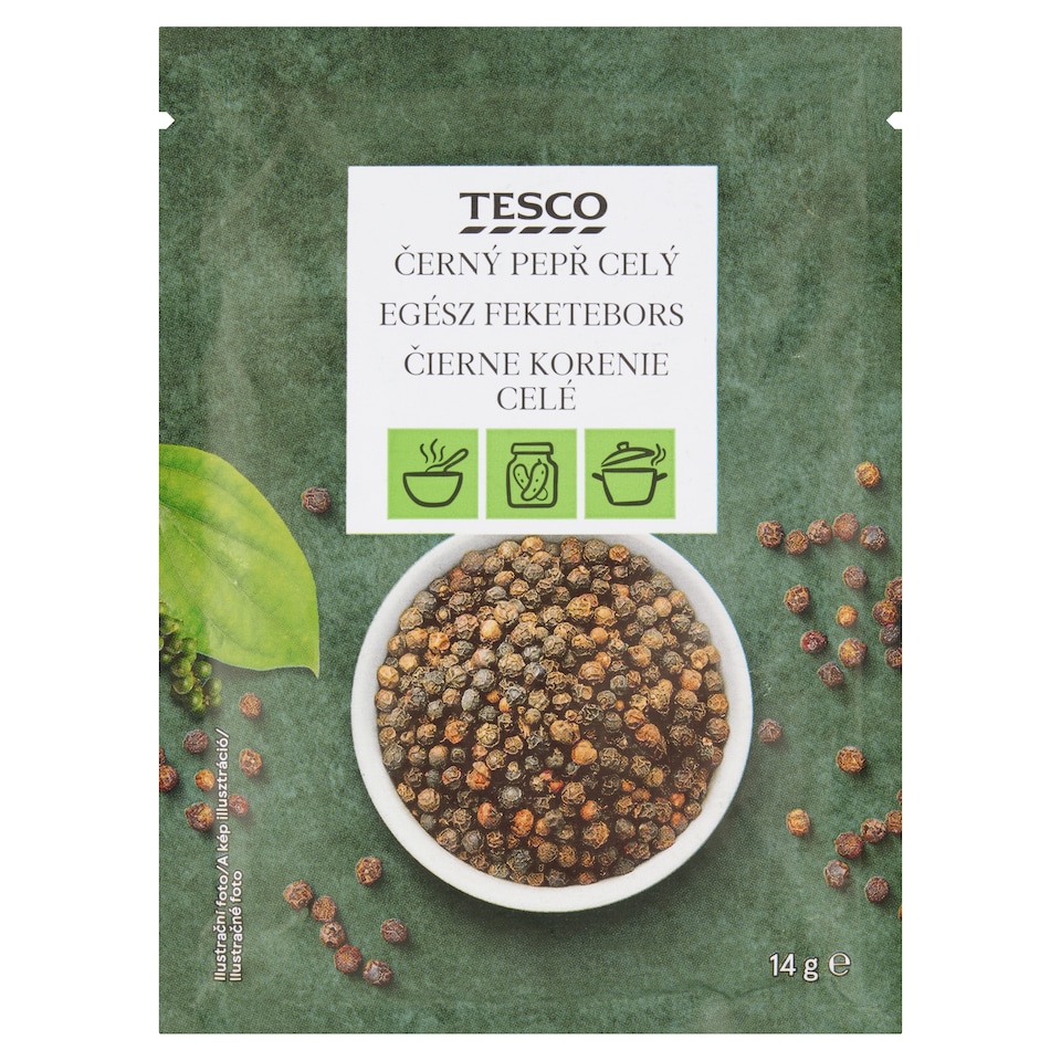 Tesco egész feketebors 14 g