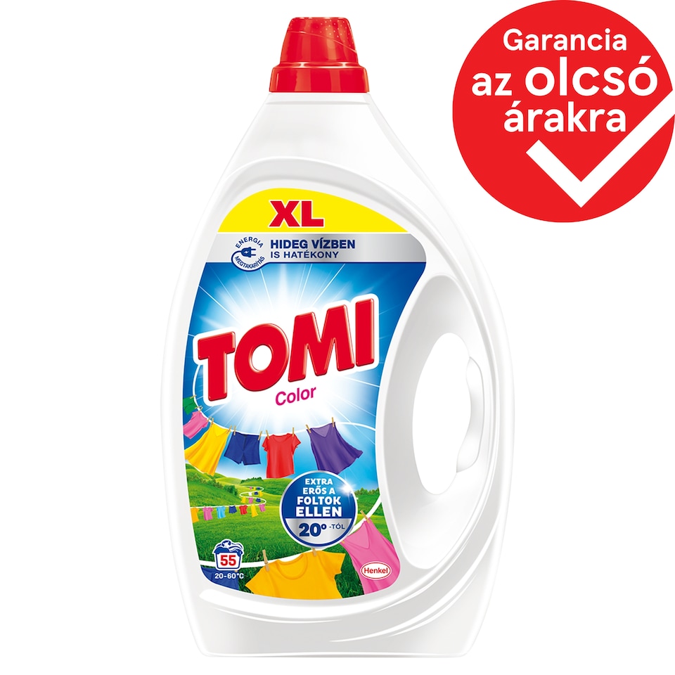 Tomi Color mosógél 55 mosás 2,475 l