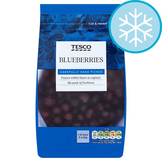 Tesco Frozen Blueberries 400G Tesco Groceries