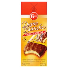 Gross Dame Blanche Vanilla Cream Biscuits 6S 180G