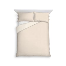 F&F Home Natural Stripe Duvet Superking