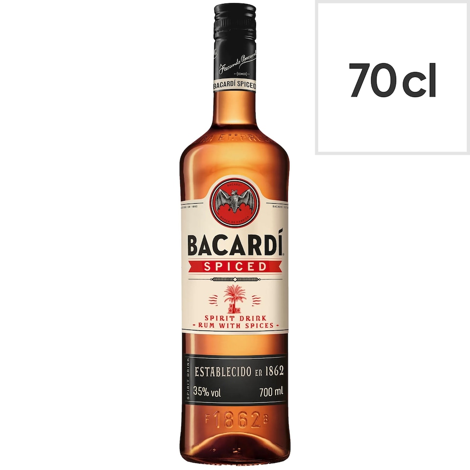 image 1 of Bacardi Spiced Rum 70Cl