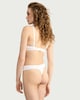 image 4 of F&F 3-Pack Seamfree Bonded High Leg Thongs in Multi