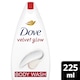 image 1 of Dove Silky Velvet 24hr Moisturisation Body Wash Shower Gel 225ml