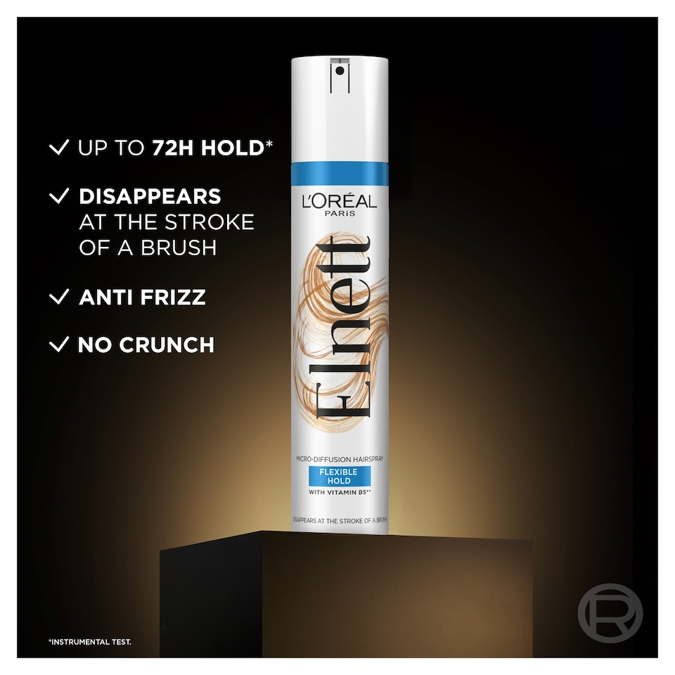 image 1 of L'Oreal Elnett Flexible Hold Hair Spray 400ml