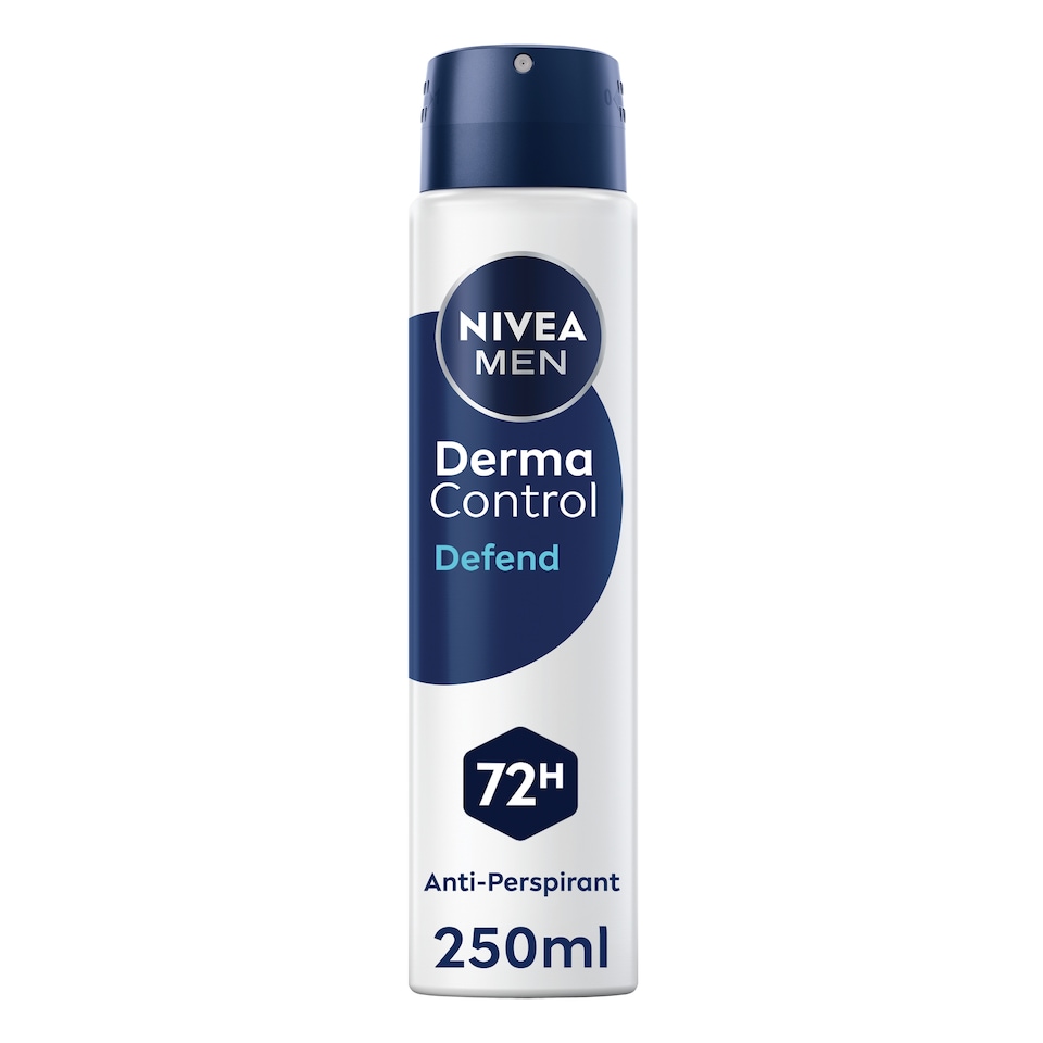 image 1 of NIVEA MEN Derma Control Defend Antiperspirant Deodorant Spray 250ml