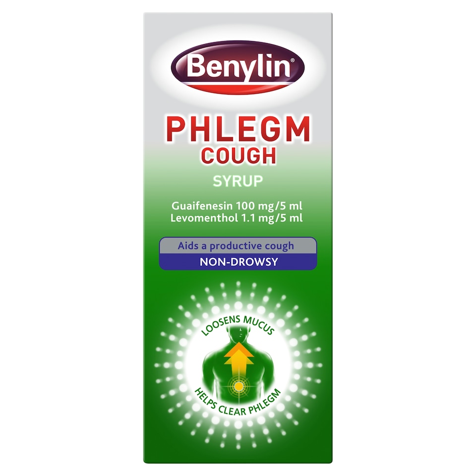 Benylin Phlegm Cough Syrup 125Ml