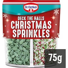 Dr. Oetker Deck The Halls Christmas Sprinkles 75g