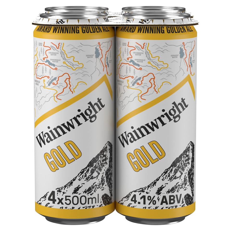 image 1 of Wainwright The Golden Beer Ale Can 4x500ml