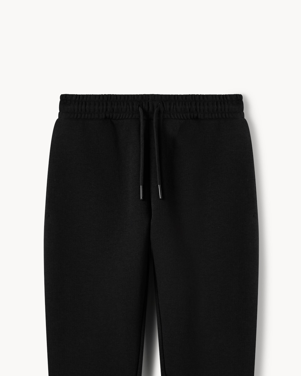 image 1 of F&F Boys 3-Pack Cotton Rich Joggers in Black