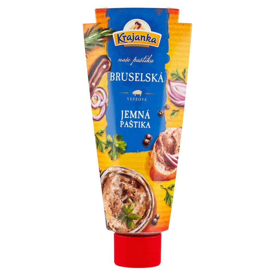 Krajanka Naše paštika bruselská vepřová jemná 120g