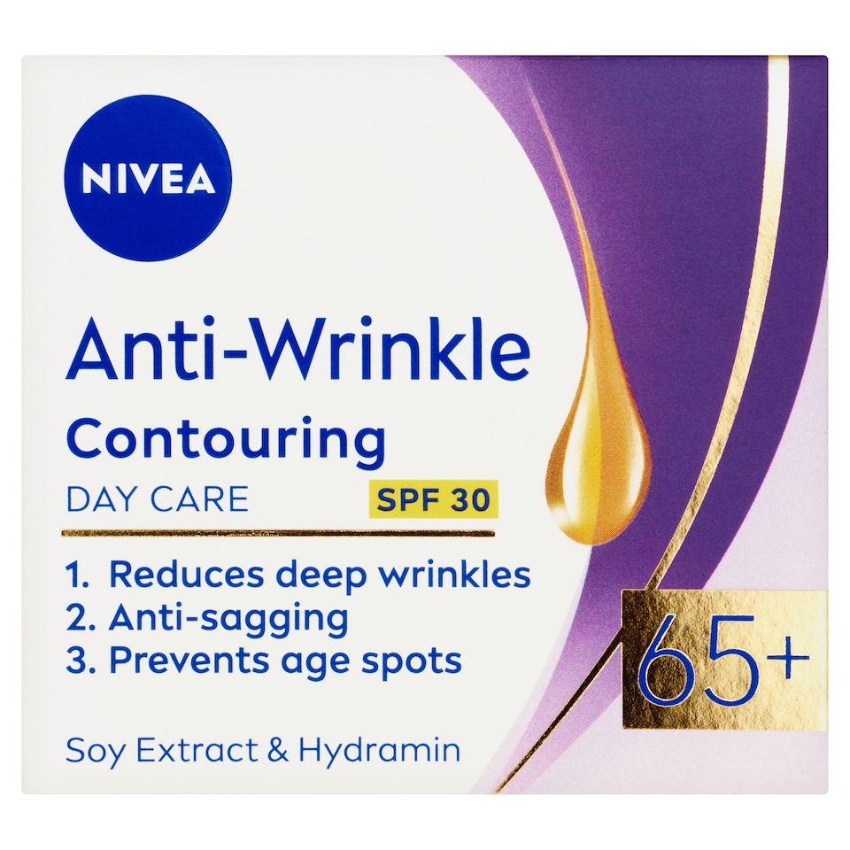 Obrázek 1 pro produkt Nivea Denní krém pro zlepšení kontur 65+ OF 30 50ml