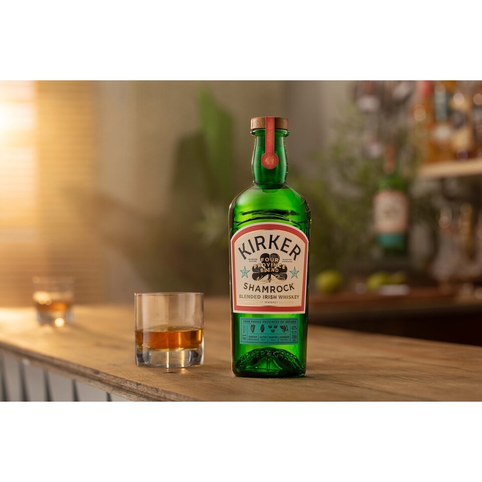 image 1 of Kirker & Greer Shamrock Irish Whiskey 700Ml