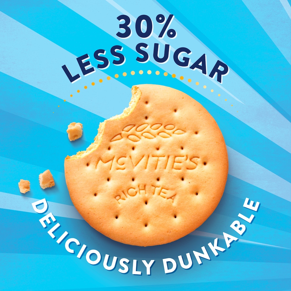 image 1 of McVities Rich Tea The Light One Biscuits 300g