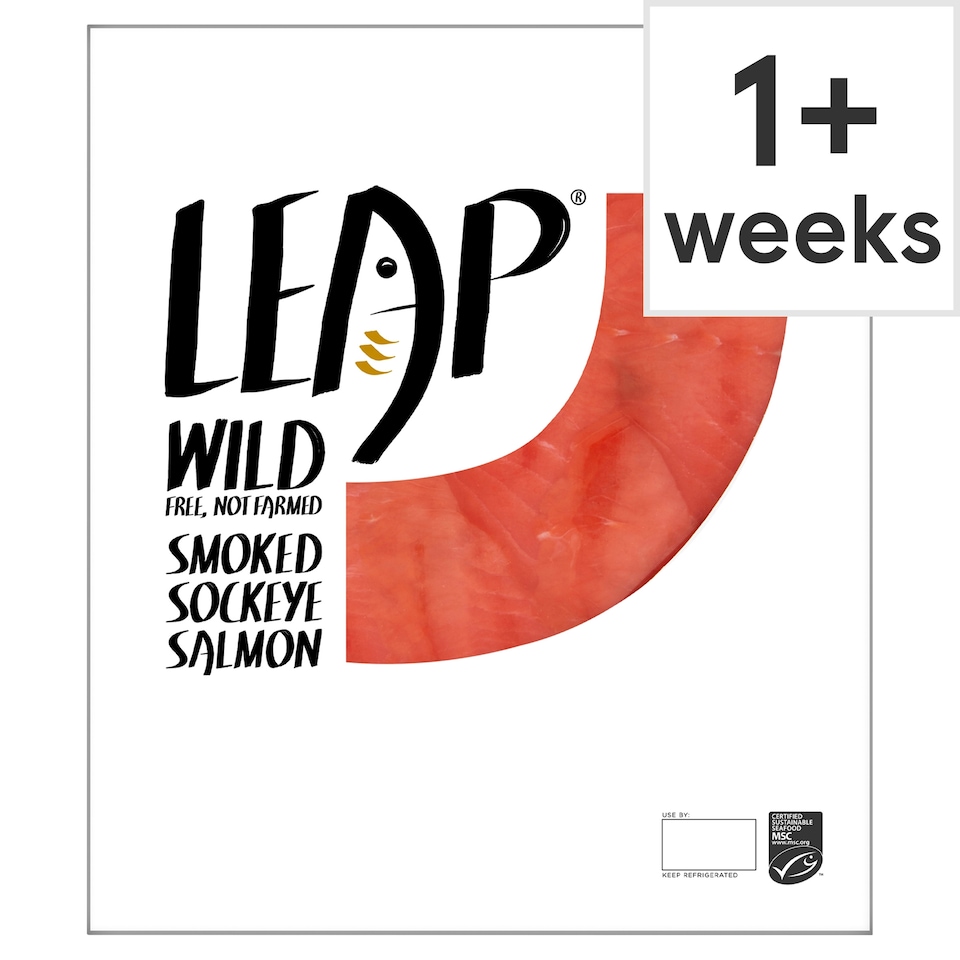 Leap Wild Smoked Sockeye Salmon 100G