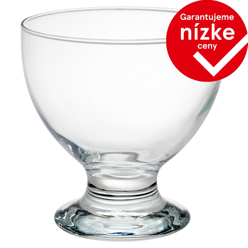 Tesco Sklená miska na zmrzlinu