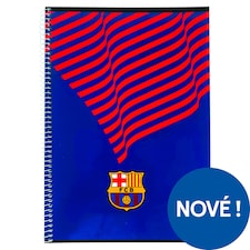 FCB Kroužkový sešit linkovaný A4 80 listů