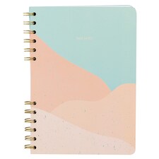 Generic A5 Pink Split Wiro Notebook