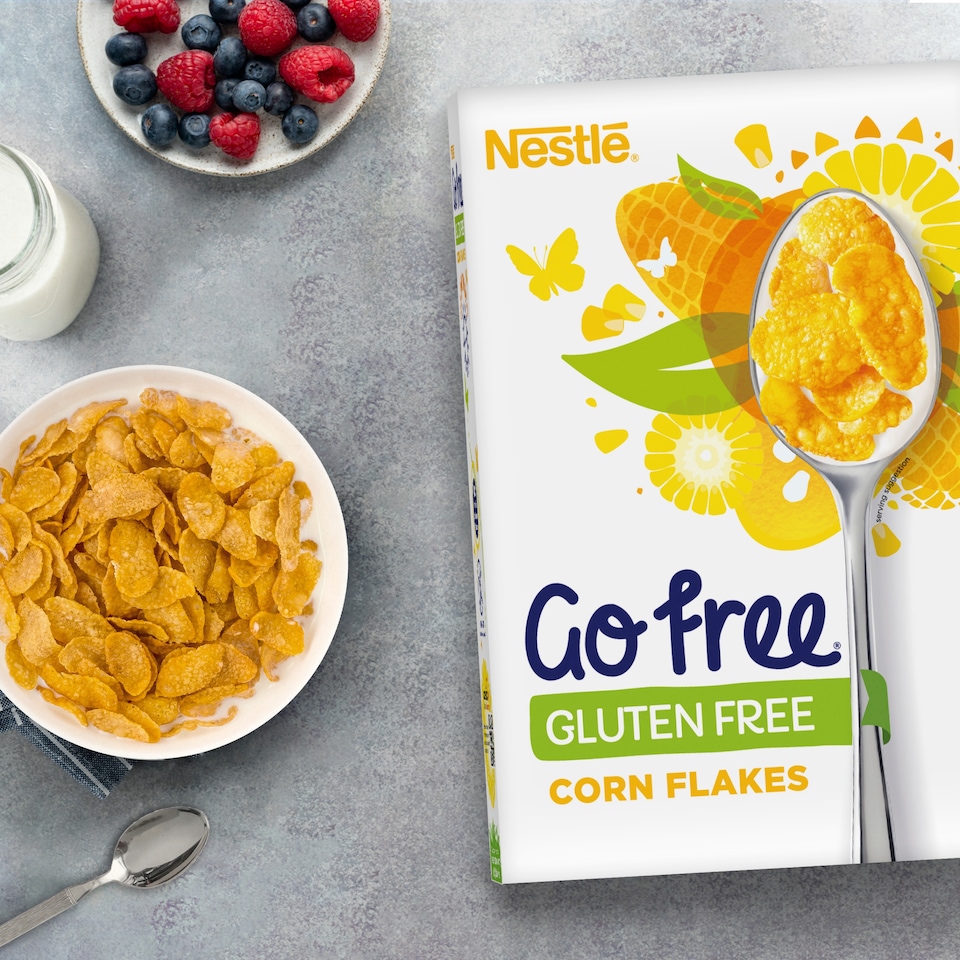 image 1 of Nestle GoFree Cornflakes Cereal 375g