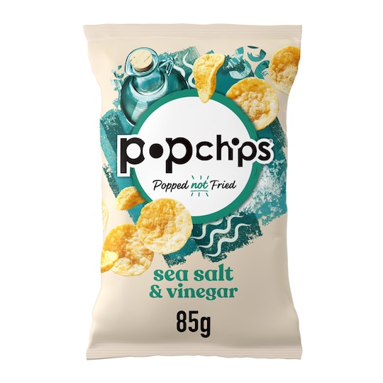 image 1 of Popchips Sea Salt & Vinegar Chips 85G