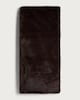 image 1 of F&F Faux Fur Oversized Scarf in Brown