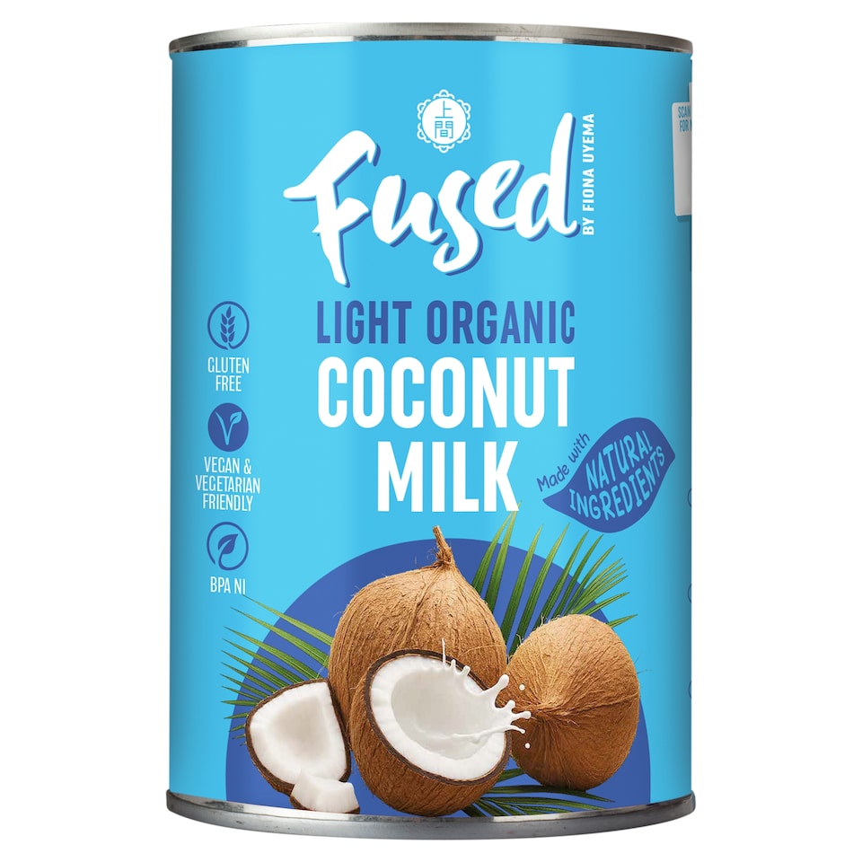 Fused Organic Coconut Milk Light 400ml