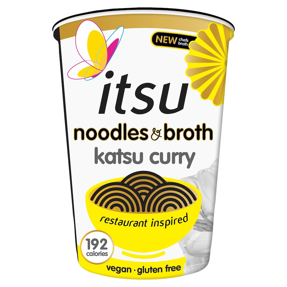 image 1 of itsu katsu curry instant noodles & broth pot 63g