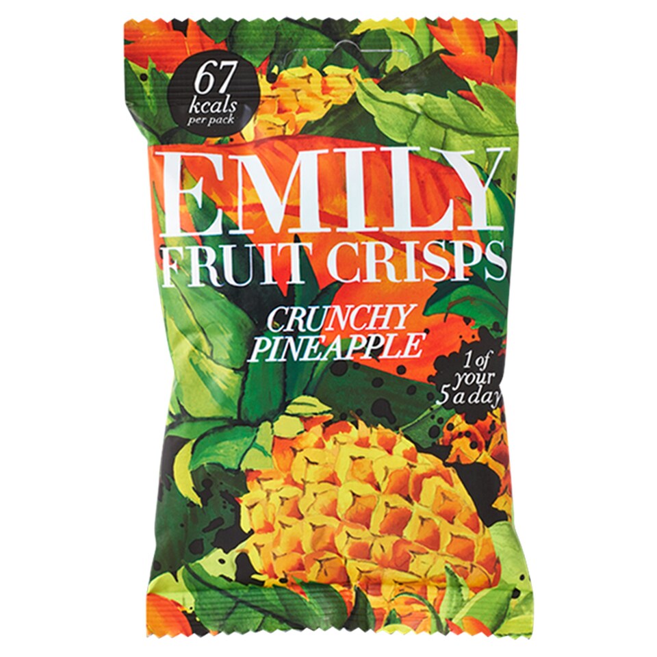 Emily Fruit Crisps Crunchy Pineapple 15G