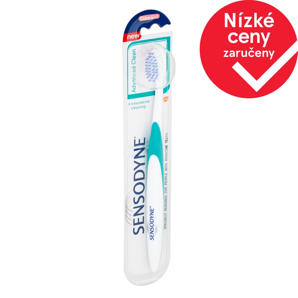 Obrázek 1 pro produkt Sensodyne Advanced Clean Extra Soft zubní kartáček pro citlivé zuby, 1 ks
