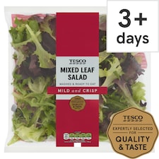 Tesco Mixed Leaf Salad 120G