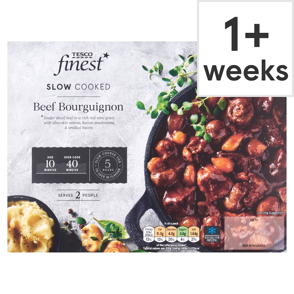 Tesco Finest Beef Bourguignon 540g