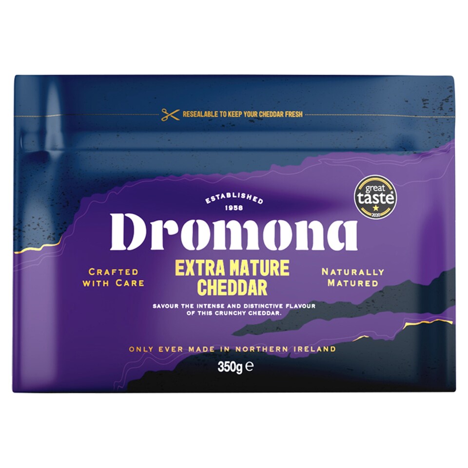 Dromona Extra Mature Cheddar Cheese 350 G