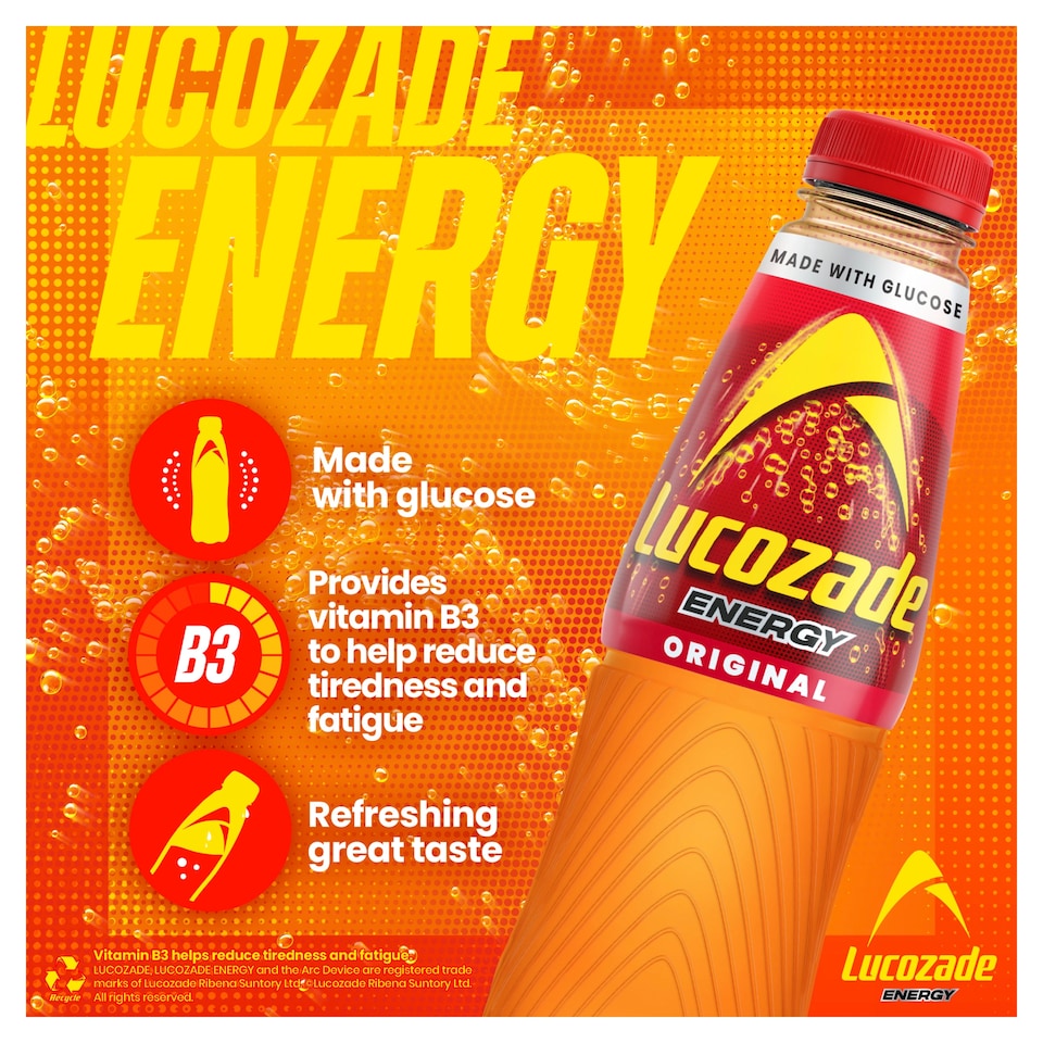image 1 of Lucozade Energy Original 900Ml