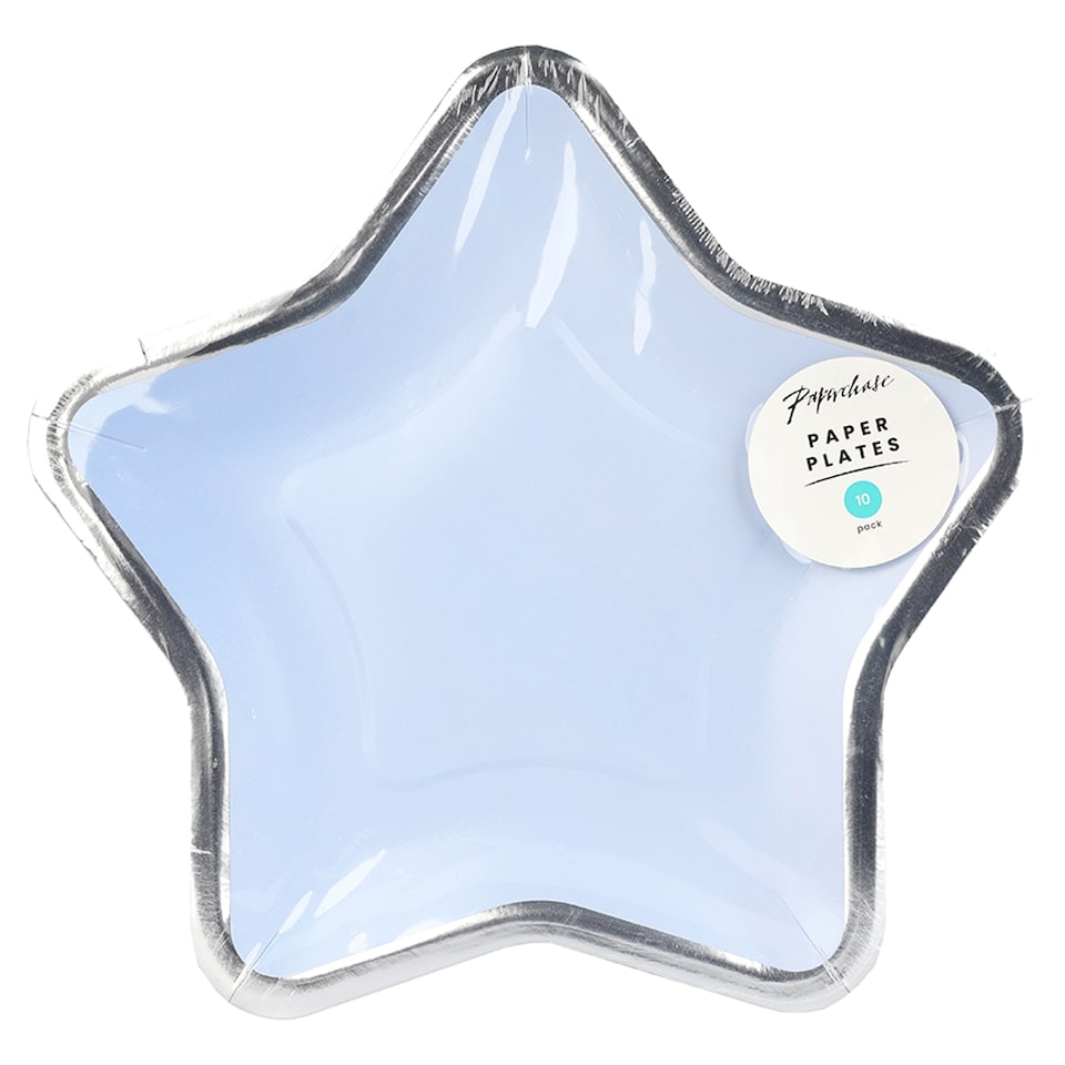 Paperchase Star Plate 10 Pack