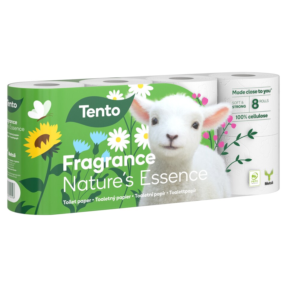 Tento Fragrance Nature Toaletný papier 3-vrstvový 8 roliek