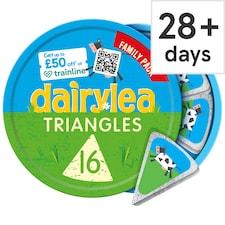 Dairylea Cheese Spread Triangles 16 pack 16x15.6G