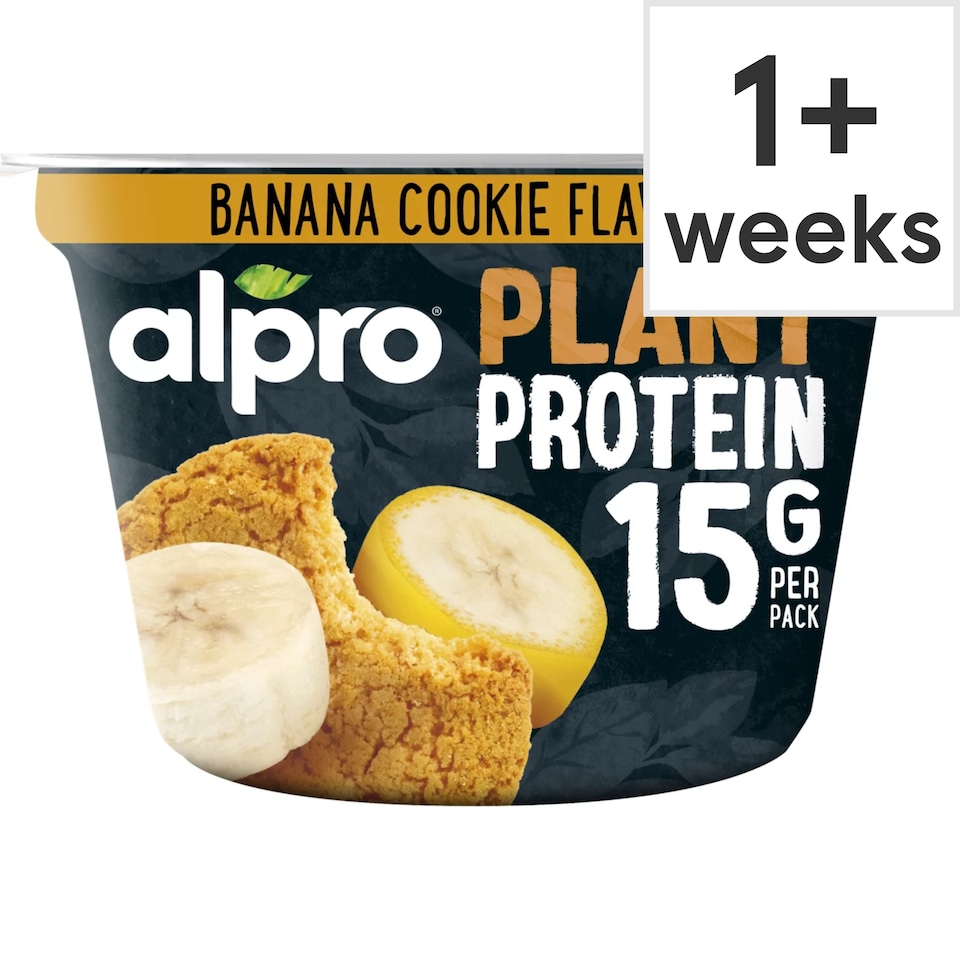 image 1 of Alpro Plant Based High Protein Banana Biscuit 200g